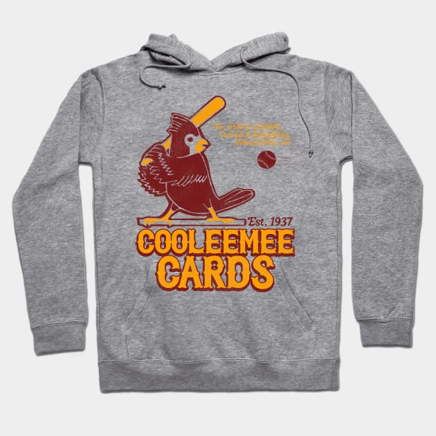 Defunct Cooleemee Cards Baseball Team Hoodie by Defunctland